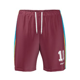 STRIDE SHORTS 5 - MAROON